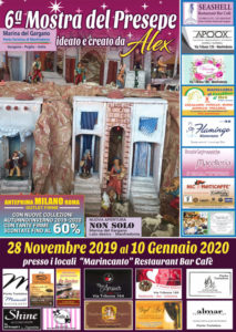 locandine presepe Alex 2019