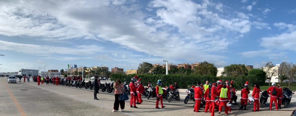 BABBO Natale IN MOTO