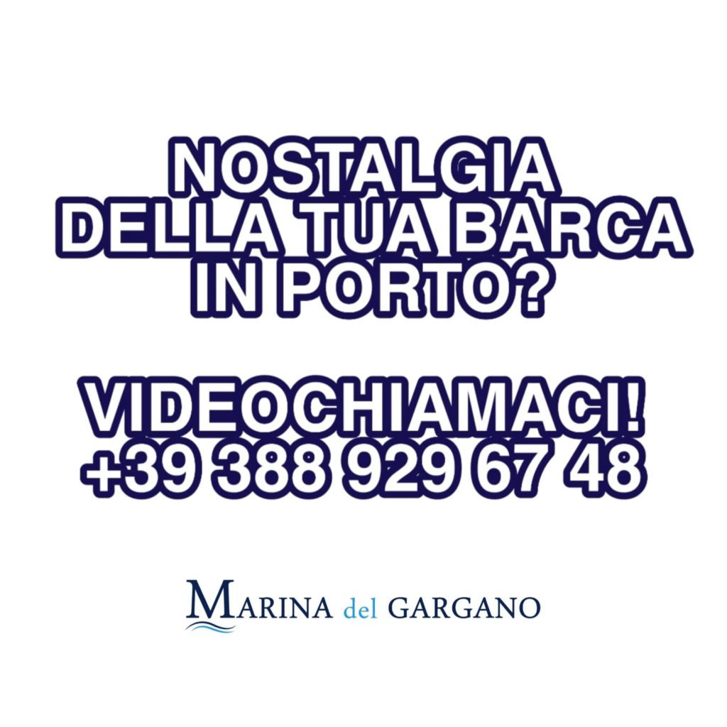 Ti manca la tua barca? Videochiamaci!