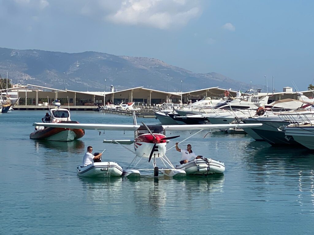 Flight test Idrovolanti per la costruzione di un mini terminal turistico