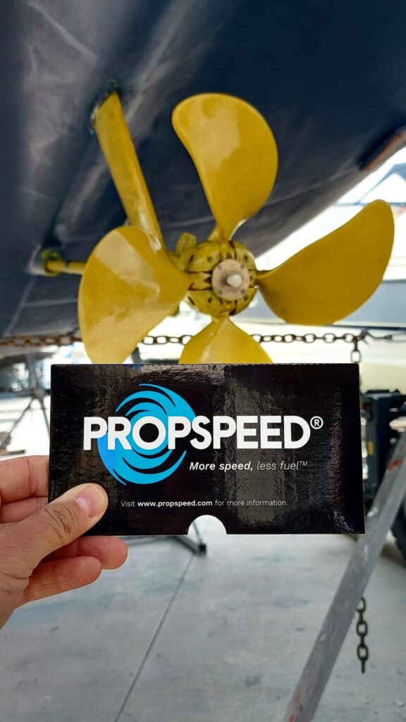 Marina del Gargano shipyard is now the Official PROPSPEED Applicator