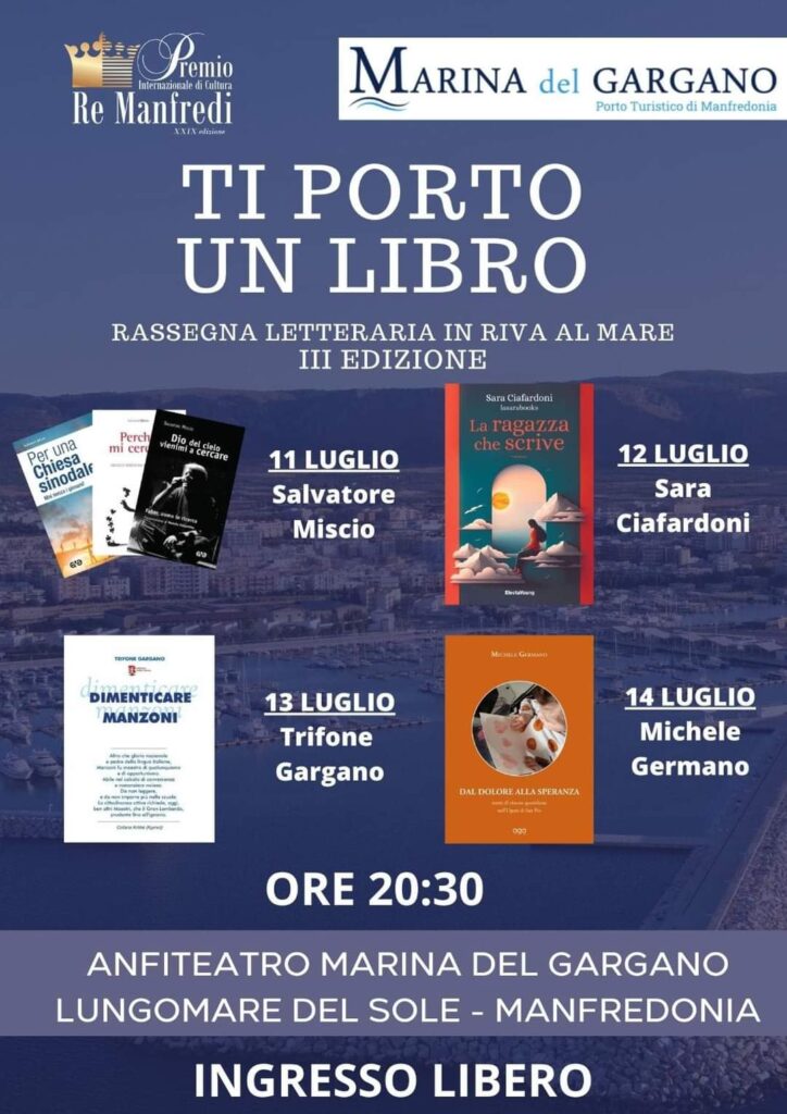 Rassegna letteraria Ti porto un libro 2023