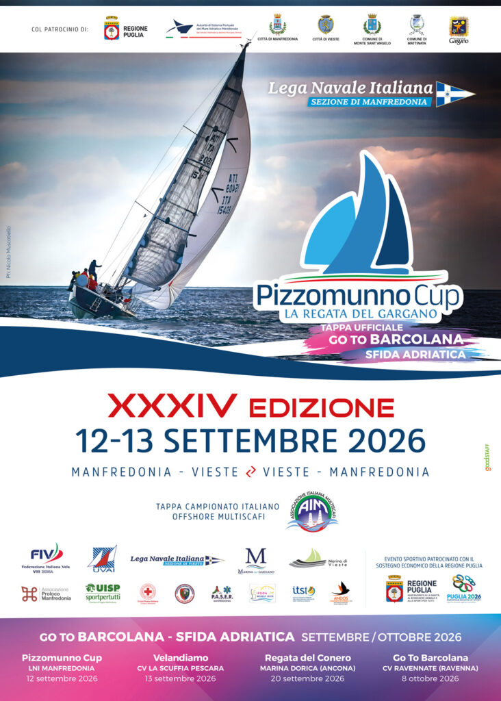 Il Podio della XXXIV Edizione della Pizzomunno Cup